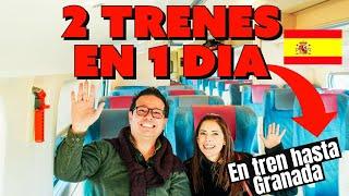 Así son los TRENES ESPAÑOLES (Malaga a Granada) Zorito y Doug