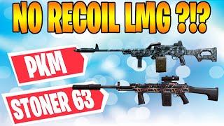 PKM STONER 63 NO RECOIL LMG REVIEW Warzone Season 3 Best Loadout Class Setup COD Rebirth