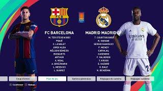 PES 2021 - Real Madrid vs FC Barcelona Gameplay HD (PS4)