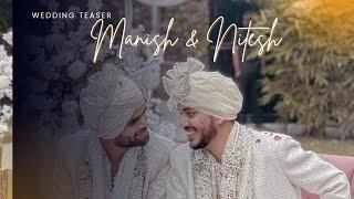 Ek Shaadi Aisi Bhi  | Manish & Nitesh’s Wedding Teaser | An Indian Gay couple’s wedding