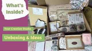 Your Creative Studio Unboxing and Ideas: January 2022