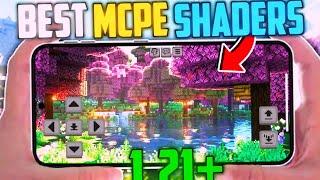 TOP *6 BEST SHADERS FOR MINECRAFT PE 1.21|| 100% WORKING SHADERS||