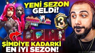 YENİ SEZON 3 GELDİ!!  BEDAVA GELİŞTİRİLEBİLİR ARBALET! GELEN EN İYİ SEZON! | PUBG MOBILE