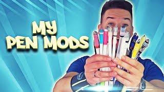 Pen Mod collection - full REVIEW of my Pen Spinning mods