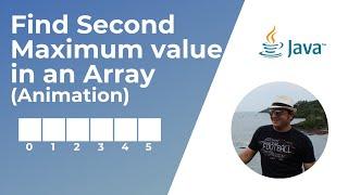 Find Second Maximum value in an Array | Animation