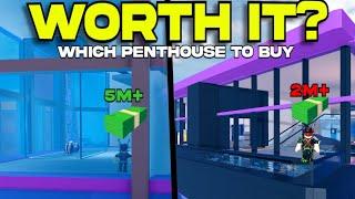 Which $1.5 million Penthouse Makes you *INSANE CASH?* (Roblox Jailbreak)