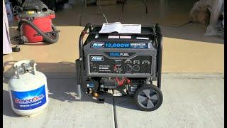 PULSAR 12K WATT DUAL FUEL GENERATOR