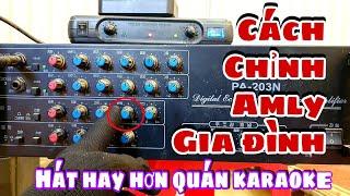 Cách chỉnh Amply Karaoke gia đình hát hay như một dàn âm thanh chuyên nghiệp #19 | Mẹo Vặt TV