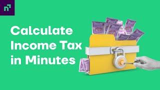 5 Steps To Calculate Income Tax [AY 2022-23] for a Salaried Individual | Hindi | Navi