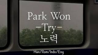 Park Won [박원] - Try [노력] | Han/Rom/Indo/Eng Lyric