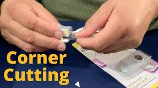 Tactile Cues For Braille & Text Docs - Paper Corner Cutting Tips