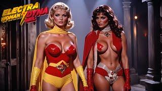 Electra Woman and Dyna Girl Super Heroines - 1950’s Super Panavision 70