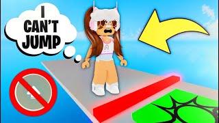 Roblox Obby, BUT You Can't JUMP...