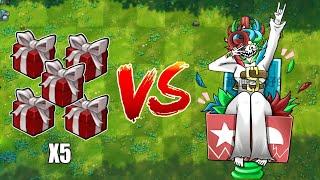 PVZ 1 Fusion 2.3 Challenge!! 5 Fusion Plants Box Vs 400 Zombie Random - Who Will Win?