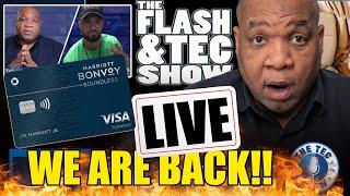 How to Travel with Points LIVE with FLASH AND TEC (YES WE ARE BACK!!)