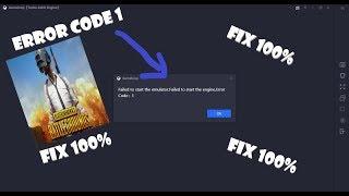 Error code 1 Fix 100% in the new game loop emulator for PUBG|HOW TO WITH BURHAN