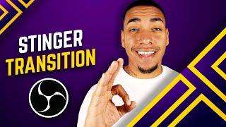 How to Setup a Custom Stinger Transition in OBS [2023]