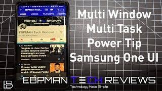 Power Tip for the Samsung Galaxy Note 9, S9 & S9 Plus One Ui  | How to MultiTask with Multi Window