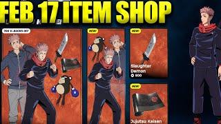 Fortnite Item Shop February 17 2024! Yuji Itadori Jujutsu Kaisen Bundle Is Here!