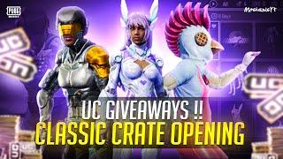 New Classic Crate Openings - 40000 Uc  | UC giveaway | MechanicYT