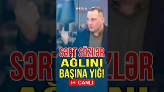 Kadırova SƏRT SÖZLƏR - Ağlını başına yığ! - Media Turk TV #mediaturk #trend #shortvideo