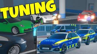 TUNING TREFFEN endet in POLIZEI-EINSATZ und SCHUSSWECHSEL | NEUE TIEFGARAGE in NOTRUF HAMBURG ROBLOX