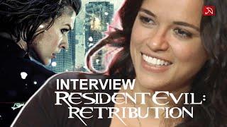 Michelle Rodriguez RESIDENT EVIL: RETRIBUTION Interview (2012)