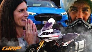Auto vs. Motorrad: Können ihre Herzen trotz Elektro höher schlagen?  | GRIP