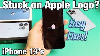 iPhone 13's: Stuck on Apple Logo? Easy Fixes!