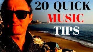 20 Quick Music Tips for Musicians | How to be a Good Musician