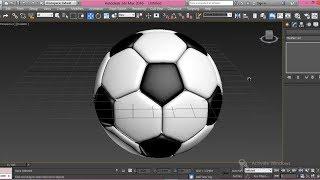 3ds max football modeling tutorial for beginner