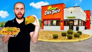 Eating At DEL TACO For 24 HOURS!