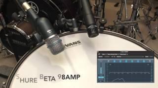 Shure Beta 56A vs Beta 98AMP vs SM57 - 16" Floor Tom Yamaha Live Custom