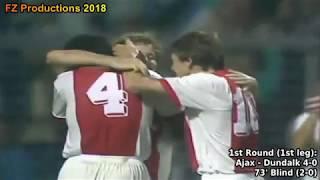 1987-1988 Cup Winners' Cup: AFC Ajax All Goals (Road to the Final)