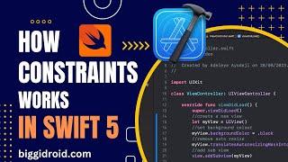 How Constraints Works In Swift 5 UIKit | 2024