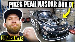 Prepping a Turbo NASCAR to Go Up Pikes Peak… With Hand Controls!?