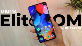 EliteROMLite's First MIUI 14 Update For Mi 11X & POCO F3 : Better than Original MIUI 14 ??