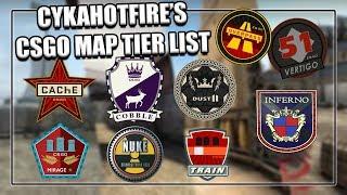 CykaHotFire's CSGO MAP TIER LIST