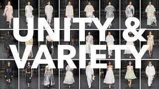 Design Principles for Fashion: UNITY & VARIETY (Simone Rocha Case Study)