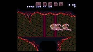 Super Metroid - Croc Escape stutter 4-tap