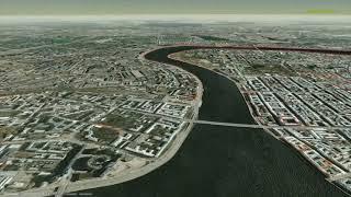 Saint Petersburg and Neva River ∆ hiking trails ∆ 3d-trail.com/russia/