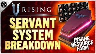 V Rising - Servant Guide | Insane Resource Farm You Might Be Missing