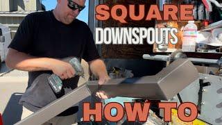  MASTER CLASS: Square Downspout Building | Pro Installation Secrets 2024