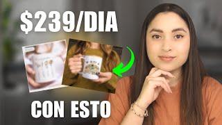 #1 Como Ganar DINERO Sin Experiencia DESDE CASA Vendiendo Tazas Sin Inversion