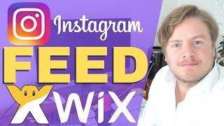 How to Add Instagram Feed to Wix Website 2022