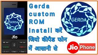 gerda custom ROM in jio phone