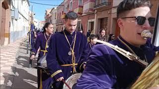 PRIMER PASACALLES DE LA SEMANA SANTA 2022 DEL DOMINGO DE RAMOS CALZADA DE CALATRAVA