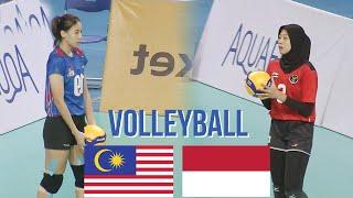 FULL HD l INDONESIA vs MALAYSIA l Women's Volleyball