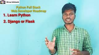 python Full Stack Web Developer  Road Map || Sivas Infotech || Python Full Stack developer in tamil