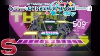 Hatsune Miku: Colorful Stage! - FAKE HEART (Master / S-Rank, Full Combo)